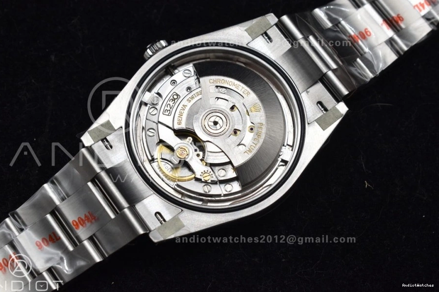 Oyster Best Steel Unisex 1:1 Perpetual 124300 938 Red Dial Clean 41mm 904L Edition VR 0101